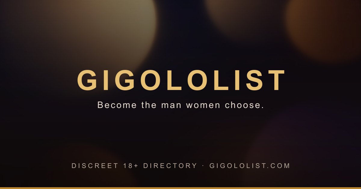 Gigolo Sign Hire a Gigolo — Verified Male Companions for Women (2026) | Gigolo List